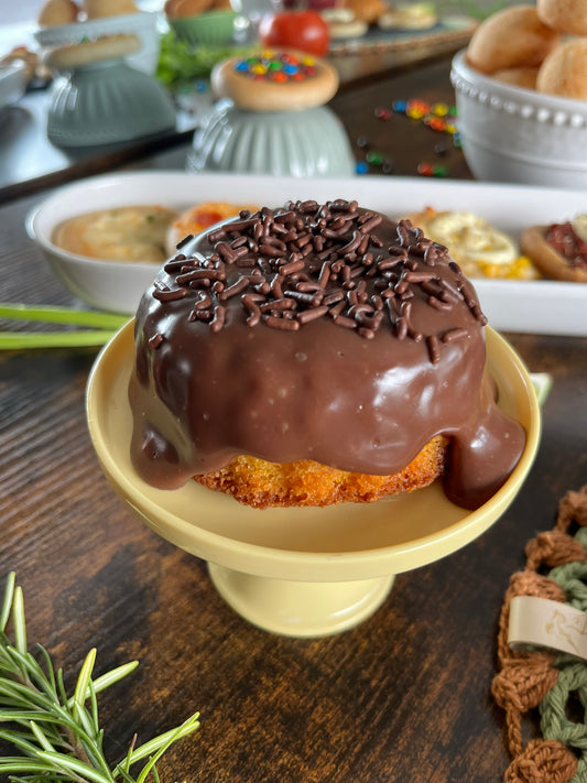 Bolo de Cenoura com Chocolate (grande)